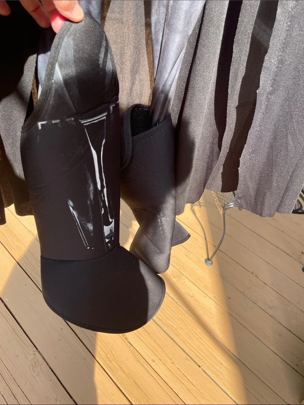 Rubie's Black and gray Galactic Sith Costume - Picture 5 of 8